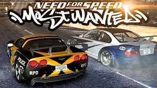NFS MW Final Race | Cross (Corvette C6) vs. Razor (BMW M3 GTR) | PC Gameplay [1080pᴴᴰ30 ᶠᵖˢ]