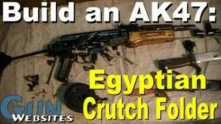 Egyptian AK47 Parts Kit, Crutch Folder