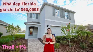 3 Mẫu Nhà Đẹp Florida Thành Phố Parrish Giá chỉ từ $360,000, 1-2 stories, Thuế Rẻ dưới 1%-KW Realty