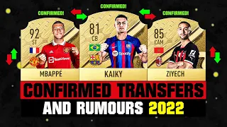 FIFA 23 | NEW CONFIRMED TRANSFERS & RUMOURS! 🤪🔥 ft. Mbappe, Kaiky, Ziyech... etc