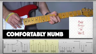 Comfortably Numb Guitar Solo: EASY Guitar Lesson + Tab