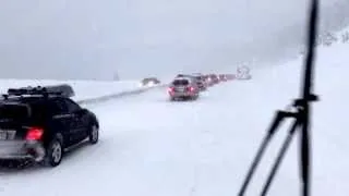 I-70 Vail Pass Snowstorm January 30, 2014