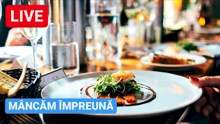 🔴 LIVE - Mănânc SCOICI și MUȘCHIULEȚ de BERBECUȚ plus CHEESECAKE cu VIN și WHISKY - Restaurant Karta