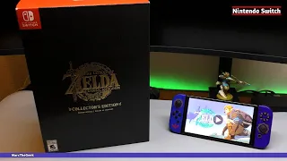 The Legend of Zelda: Tears of the Kingdom Collector's Edition Unboxing/Gameplay