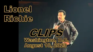Lionel Richie Tour 2023 - Washington, D.C. - CLIPS