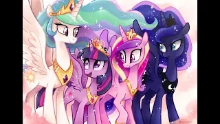 MLP:FIM [FULL PMV] 👑Royal Alicorns Of Equestria👑 - Tribute 2 - Viva La Vida