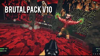 Brutal pack v10: Dark world, Map 06. Delta touch gameplay