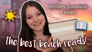 SUMMER BOOK RECOMMENDATIONS ☀️ | beach reads, thrillers & romances [CC]