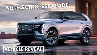 2025 Cadillac Escalade IQ all-electric luxury SUV revealed