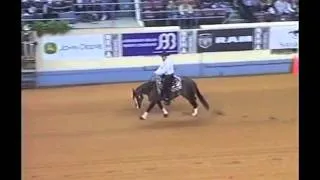 2011 NRHA Futurity 'Level 4 Final' - Andrea Fappani on Lil Joe Cash - Winning RUN - score 227