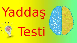 Qısa Yaddaşınızı Test Edin - Yaddaşınız Nə Qədər Yaxşıdır? - Zeka Oyunları 2023