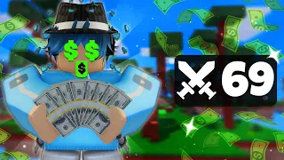 $500 For Every Kill.. (Roblox Bedwars)