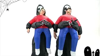 #inflatablecostume #funnycostume #halloweencostume