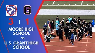 Moore High School vs U S  Grant High School-Boys Varsity Soccer #sports #soccer #aidenc08