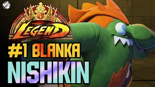 Legend Blanka Gameplay (ft. Nishikin) - Street Fighter 6