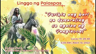 Baclaran Church Live Mass:  Linggo ng Palaspas ng Pagpapakasakit ng Panginoon