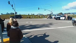 Watsonville, Ca.- President Biden's Arrival