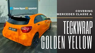 Mercedes Classe A - Covering Teckwrap Golden Yellow Gloss