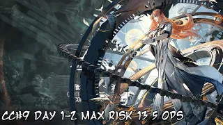 [Arknights] CC#9 Day 1-2: Shangshu Trails Max Risk 13 5 OPs. They're Fast and Take a Lot of Hits