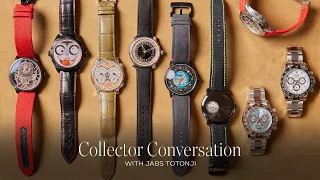 Jacquet Droz Only Watch, Patek Philippe Aquanaut, Ming Worldtimer, and More with Jabs Totonji