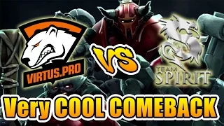 VIRTUS PRO vs TSPIRIT - OMFG, Very COOL COMEBACK