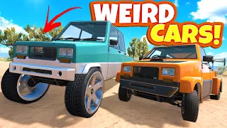 I Found WEIRDEST CARS Ever & Crashed Them in BeamNG Drive Mods!