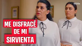 Me disfrace de mi sirvienta para descubrir la infidelidad de mi esposo.