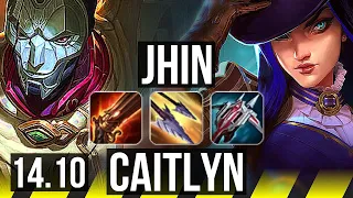 JHIN & Soraka vs CAITLYN & Milio (ADC) | 10k comeback, 25/2/4, 66k DMG | EUW Challenger | 14.10