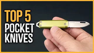 Best Pocket Knives 2023 | Top 5 Best Pocket Knives for Everyday Carry