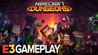 MINECRAFT DUNGEONS - GAMEPLAY REVEAL TRAILER E3 2019