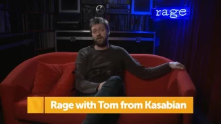 Tom from Kasabian program Rage, Saturday 20th May on ABC