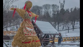 ПОДЖИГАЕМ ЧУЧЕЛО НА МАСЛЕНИЦУ! С ПРАЗДНИКОМ ВСЕХ!