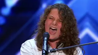 14-Year-Old Dylan Zangwill Somebody To Love by Queens-America's Got Talent