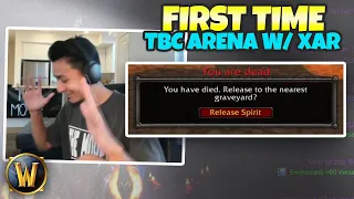 Pikaboo's FIRST TIME Playing TBC Arena (w/ Xaryu)