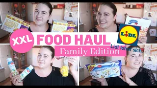 XXXL FOOD HAUL| LIDL| WOCHENEINKAUF + UNSER ESSENSPLAN FÜR 5 PERSONEN| Fräulein Jasmin