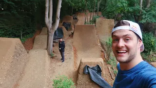 RIDING THE MOST INSANE MTB DIRT JUMPS!!