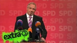 Torsten Sträter: Pressesprecher der SPD (-Kanzlerkandidaten) | extra 3 | NDR