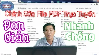 Chỉnh Sửa File PDF Trực Tuyến Đơn Giản, Nhanh Chóng|@VuThiHome1