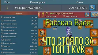 Lords Mobile - Wolf Bazil рассказывает про свой СОЛО рекорд на KVK! Как XIX набирают очки? ЛАГЕРЯ!?!