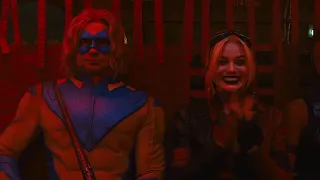 Harley Quinn and Captain Boomerang scene The Suicide Squad