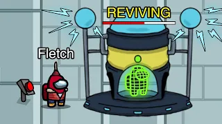 New REVIVE MACHINE in Among Us! (Revive Mod)