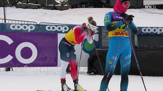 Cross Country World Cup 21-22 - Lillehammer Sprint qualifying (Norwegian commentary)