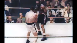 Archie Moore vs. Yvon Durelle 2 - 1959 in HD Colorized