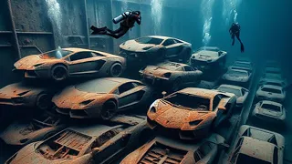 4000+ LUXURY CARS FOUND IN THE WORLD'S LARGEST CARGO SHIP SUNK UNDER THE OCEAN!