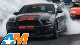 2014 Mustang GT500 Drag Strip + All Motor 2011 Mustang GT Goes 10 Seconds- Hot Lap
