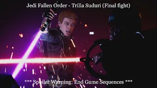 Jedi Fallen Order - Trilla Suduri (Final fight) and End Game Sequences ***Spoilers***