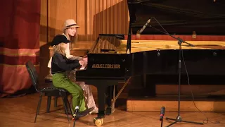 Blue Bossa - Avreliy & Anastasia Sergeevy (piano duet)