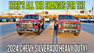 2024 VS 2023 Chevy Silverado Heavy Duty: What Are The Differences For The 2500 And 3500 Chevy HD's?