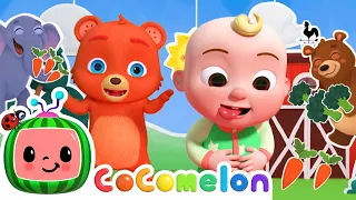 Yes, Yes, Vegetable Dance! | CoComelon Animal Time | Animal Nursery Rhymes