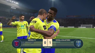 Odisha FC vs Kerala Blasters - Match 89 Highlights HD Prediction | Hero ISL 2020 | PES 2019